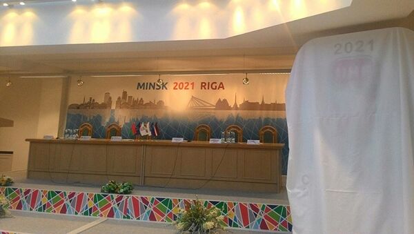 Беларусь и Латвия - заявка на ЧМ по хоккею 2021 - Sputnik Латвия