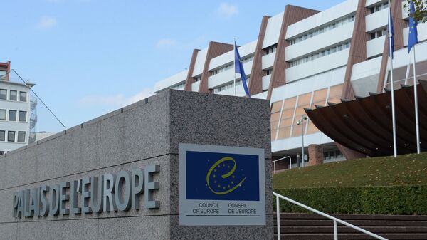 Здание Совета Европы в Страсбурге - Sputnik Latvija
