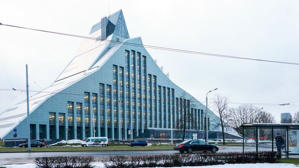Национальная библиотека в Риге - Sputnik Латвия