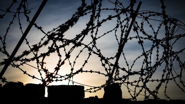 Затопленная тюрьма в карьере Румму в Эстонии - Sputnik Латвия