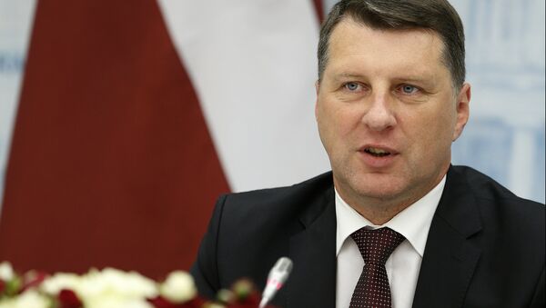 Президент Латвии Раймондс Вейонис - Sputnik Латвия