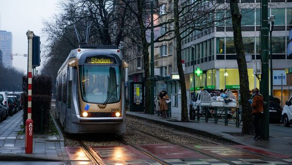 Трамвай в Брюсселе - Sputnik Latvija