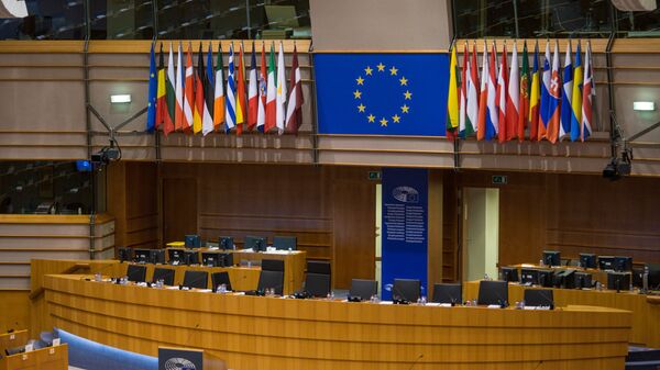 Зал заседаний Европарламента - Sputnik Латвия