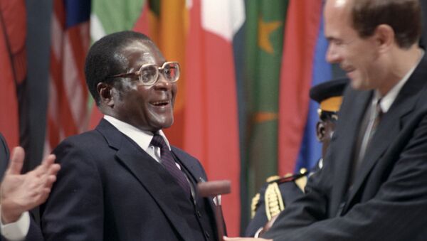 Zimbabves Republikas prezidents Roberts Mugabe. Foto no arhīva - Sputnik Latvija