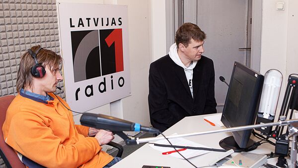 Латвийское радио, студия - Sputnik Latvija