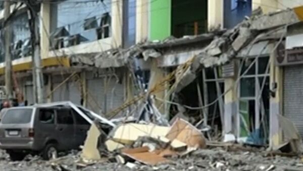 Последствия землетресения в Филиппинах - Sputnik Латвия