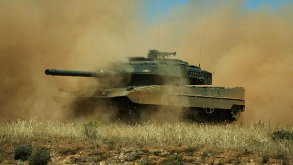 Spānijas tanks Leopard 2e. Foto no arhīva - Sputnik Latvija