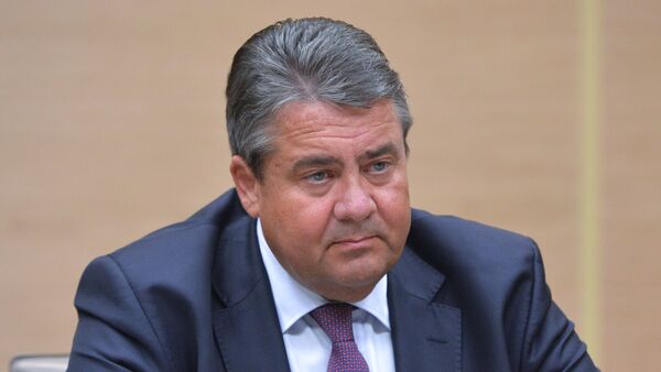 Vācijas ārlietu ministrs Zigmārs Gabriels - Sputnik Latvija
