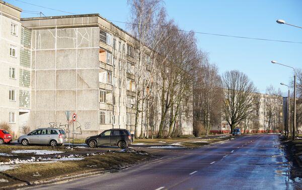 Piecstāvu nami Vecmīlgrāvī Piecstāvu nami Vecmīlgrāvī - Sputnik Latvija