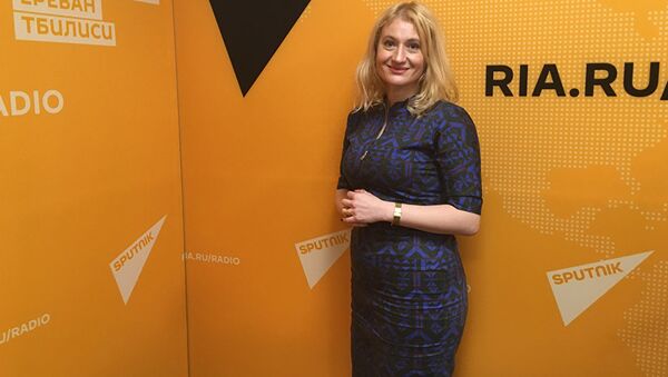 Психолог проекта Ты супер! Надежда Уффельман - Sputnik Латвия