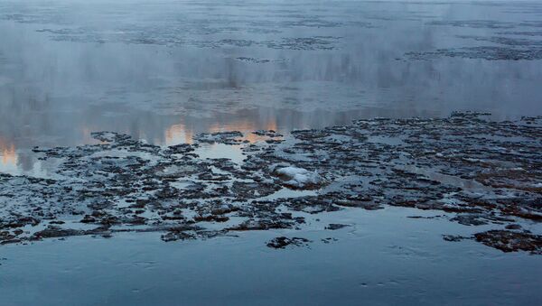 Лед на реке - Sputnik Латвия