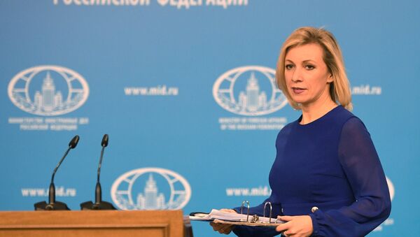 Официальный представитель министерства иностранных дел России Мария Захарова - Sputnik Latvija