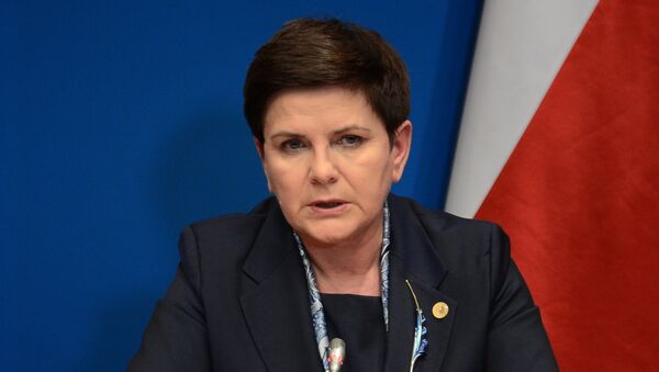 Polijas premjerministre Beāta Šidlo - Sputnik Latvija