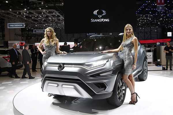 Женевский автосалон 2017 Женевский автосалон 2017 - Sputnik Латвия