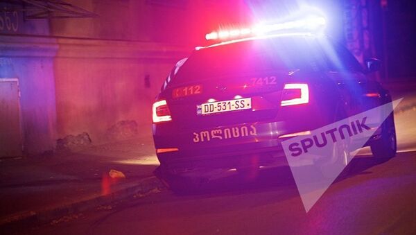 Автомобиль патрульной полиции в Грузии - Sputnik Latvija