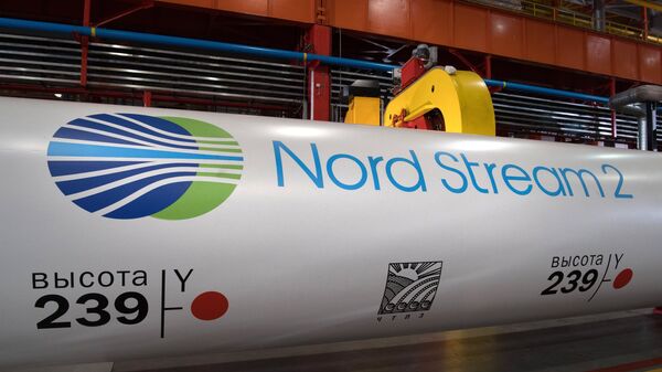 Nord Stream 2 caurule  - Sputnik Latvija