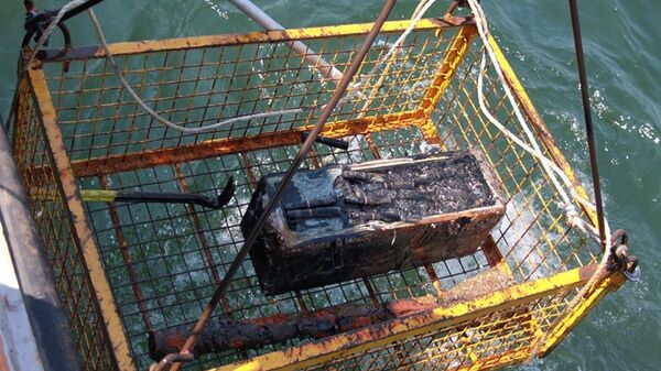 Снаряды времен Второй мировой войны на дне Балтийского моря Снаряды времен Второй мировой войны на дне Балтийского моря - Sputnik Латвия