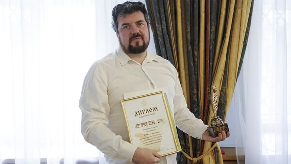 Корреспондент Sputnik Владимир Дорофеев. - Sputnik Latvija