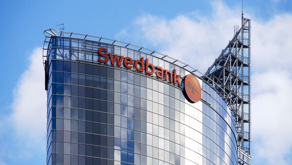 Swedbank biroja ēka Saules akmens  - Sputnik Latvija