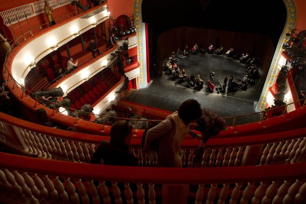 Празднование 90-летия театра им. Маяковского Празднование 90-летия театра им. Маяковского - Sputnik Латвия