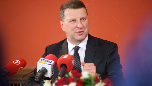 Президент Латвии Раймондс Вейонис - Sputnik Латвия