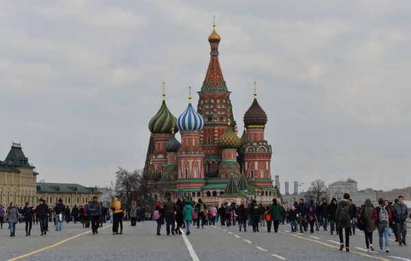 Красная площадь в Москве Красная площадь в Москве - Sputnik Латвия