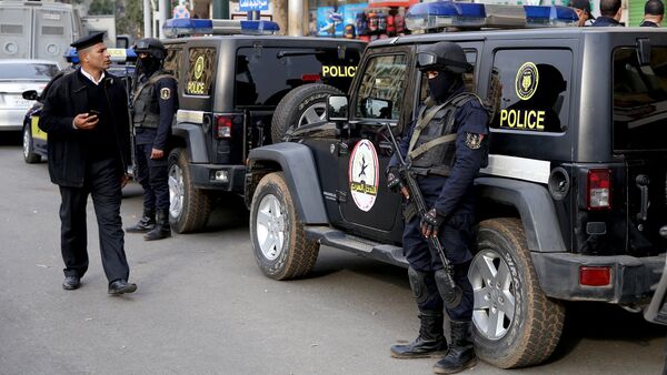 Сотрудники полиции Египта - Sputnik Latvija