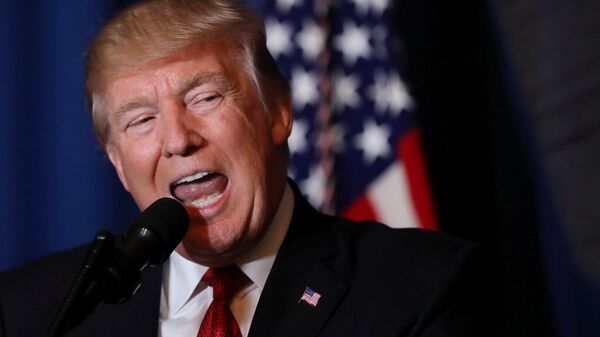 Президент США Дональд Трамп Президент США Дональд Трамп - Sputnik Латвия