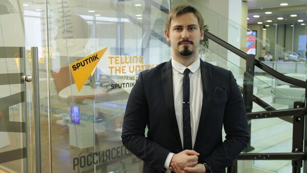 Политолог Никита  Данюк - Sputnik Latvija