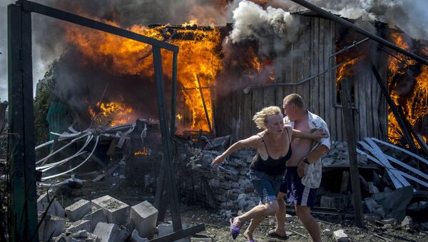 Ситуация в Луганской области - Sputnik Латвия