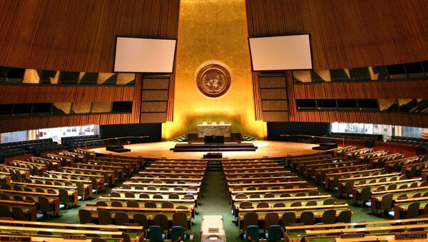 Генеральная Ассамблея ООН - Sputnik Latvija
