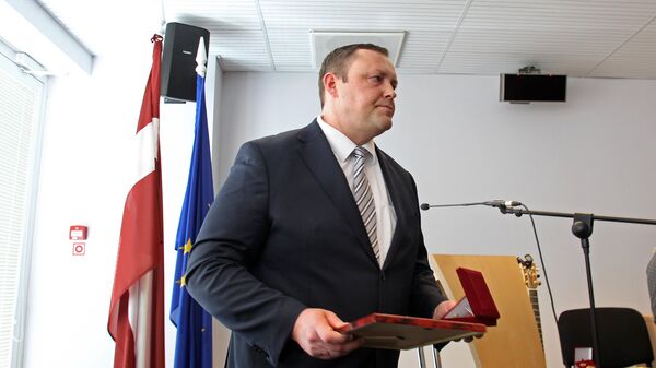 Министр внутренних дел Латвии Рихард Козловскис Министр внутренних дел Латвии Рихард Козловскис - Sputnik Латвия