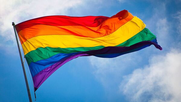 Флаг ЛГБТ - Sputnik Латвия