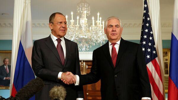 Lavrova un Tilersona tikšanās ASV - Sputnik Latvija