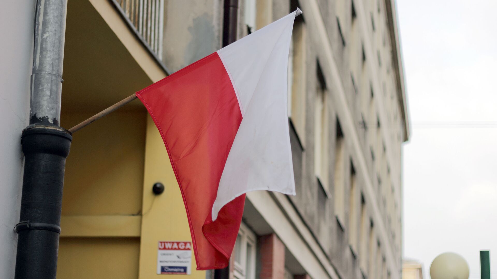 Польский флаг  - Sputnik Latvija, 1920, 19.05.2022