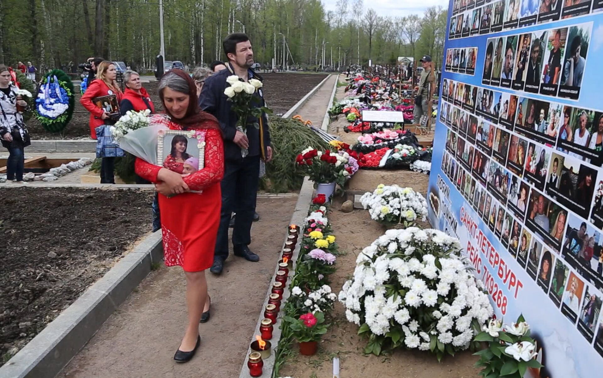 похороны погибших в авиакатастрофе над синаем фото