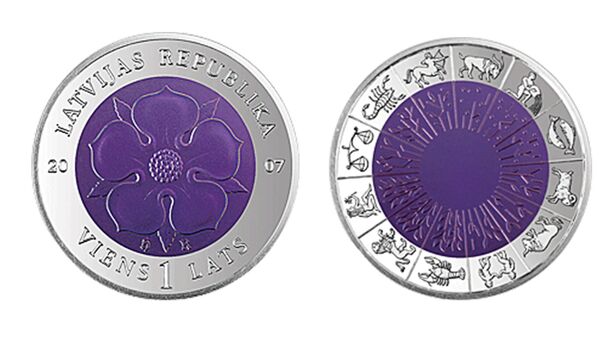 Монета времени II Банка Латвии - Sputnik Латвия