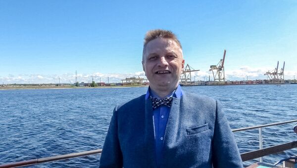 Генеральный директор исследовательского агентства Infranews Алексей Безбородов - Sputnik Latvija