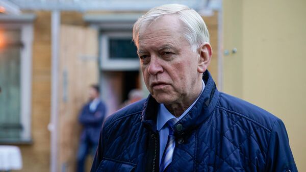 Аугуст Бригманис председатель парламентской фракции Союза зеленых и крестьян Аугуст Бригманис председатель парламентской фракции Союза зеленых и крестьян - Sputnik Латвия