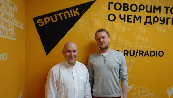 Актер Виктор Сухоруков на радио Sputnik - Sputnik Латвия