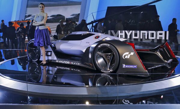Спортивный концепт-кар Muroc от Hyundai - Sputnik Латвия