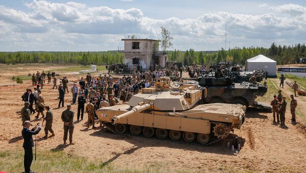 Военные учения Saber Strike 2017 - Sputnik Latvija