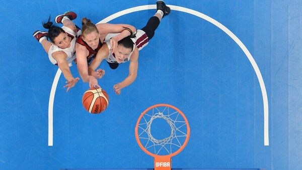 Женская сборная Латвии по баскетболу уступила команде Бельгии на чемпионате Европы - Sputnik Латвия