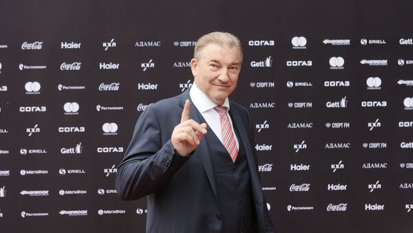 Президент Федерации хоккея России Владислав Третьяк - Sputnik Латвия