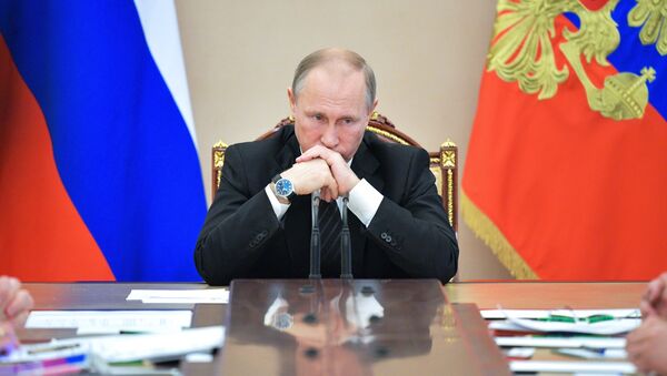 Президент РФ Владимир Путин - Sputnik Latvija