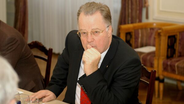 Экс-президент Латвии Гунтис Улманис, архивное фото  - Sputnik Латвия