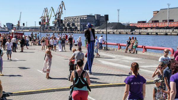 День моря, Вентспилс - народные гуляния - Sputnik Латвия