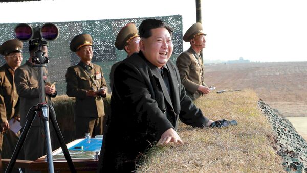 Korejas Tautas Demokrātiskās Republikas vadītājs Kims Čenuns - Sputnik Latvija