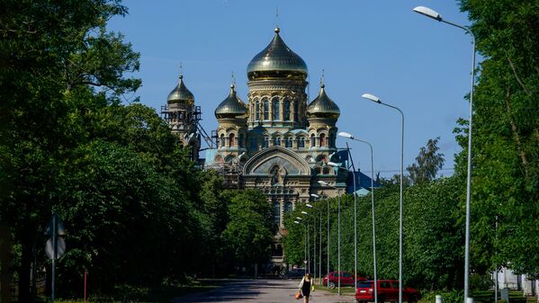 Лиепайский Свято-Никольский морской собор - Sputnik Латвия