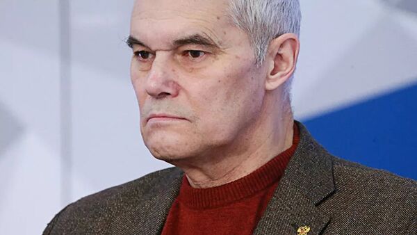 Член корреспондент Российской академии ракетно-артиллерийских наук, доктор военных наук Константин Сивков - Sputnik Латвия